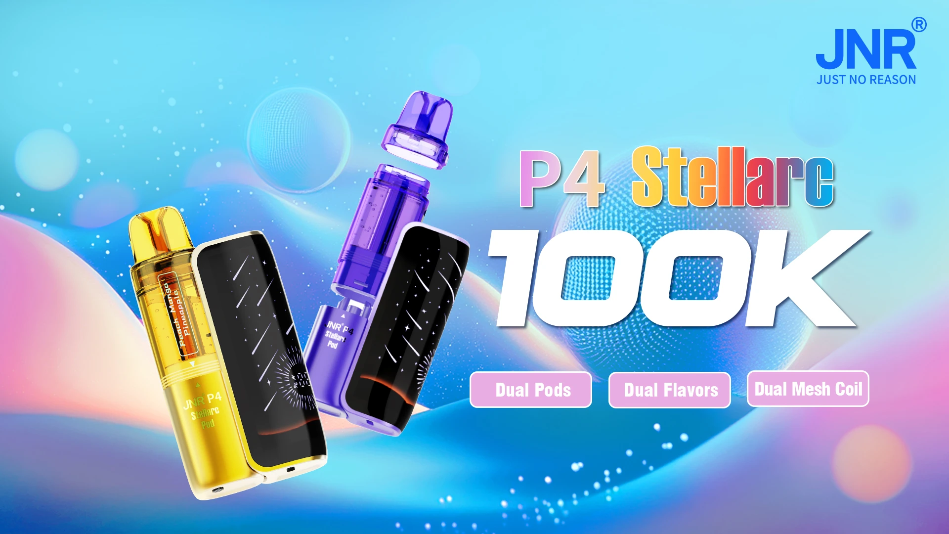 NR Stellarc 100000 Züge Vape Replaceable Pod System Dual Flavor kaufen