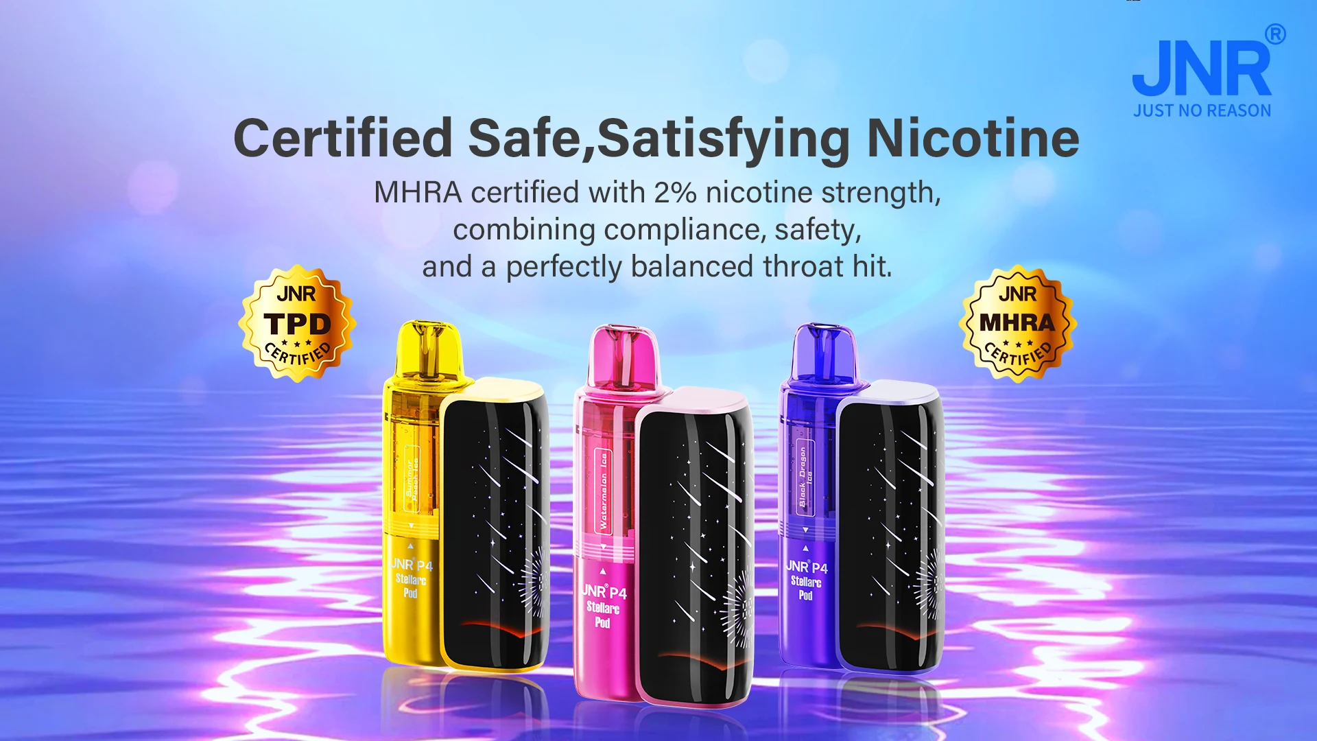 NR Stellarc 100000 Züge Vape Replaceable Pod System Dual Flavor kaufen
